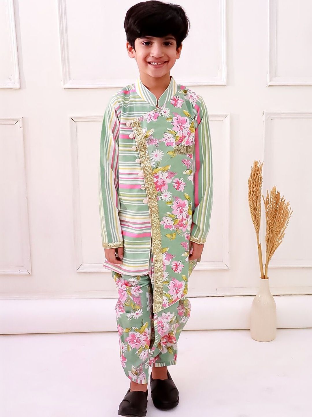 Twisha Boys Printed Dhoti Pants-picture-13