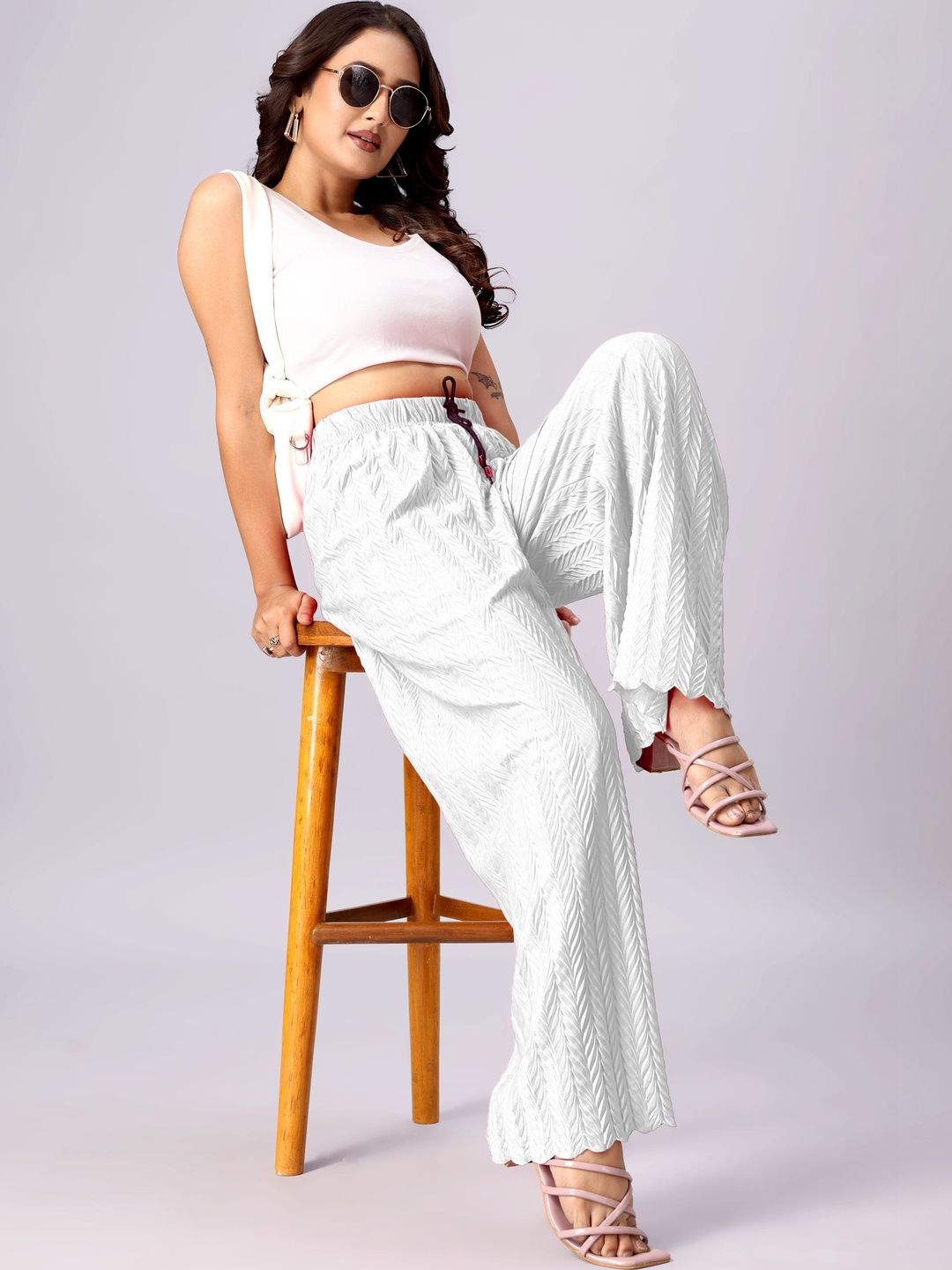 Tijarat Women Knitted Palazzos-picture-16