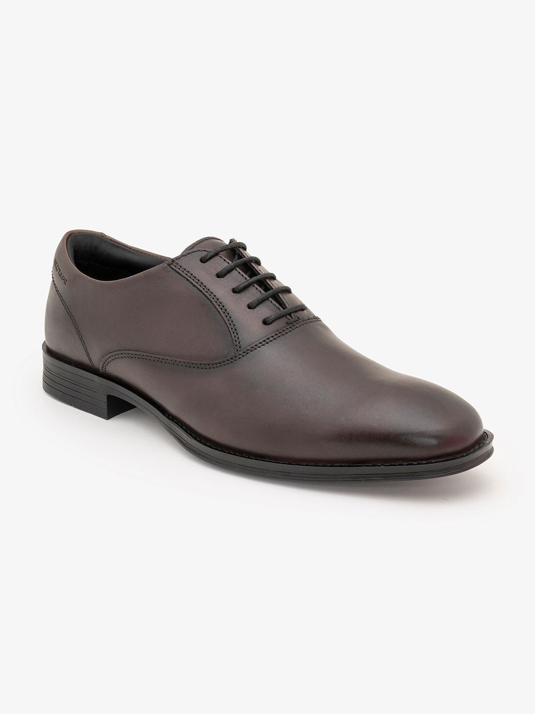 Red Tape Men Leather Round Toe Lace-Ups Formal Oxfords-picture-20