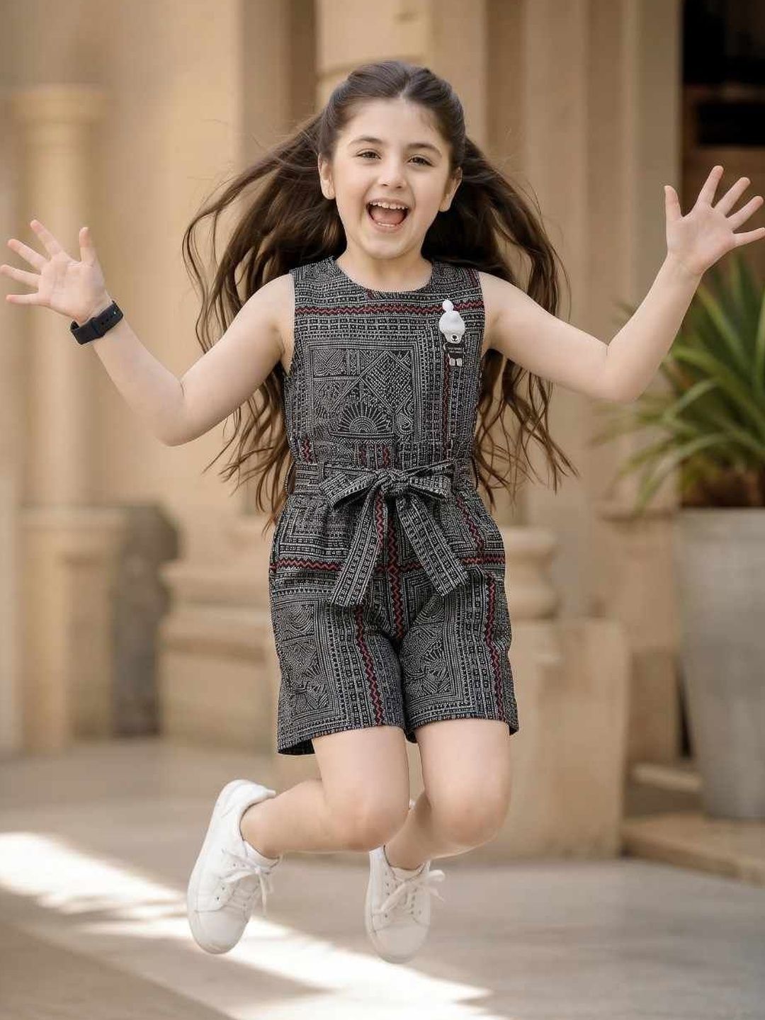 GLAMOUR WORLD GARMENTS Girls Printed Jumpsuit-picture-39