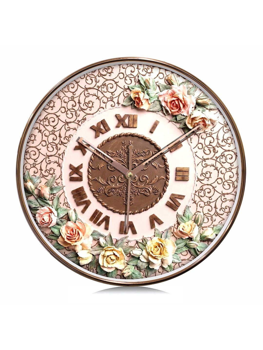 RANDOM Multicoloured Embellished Wall Clock-image-38