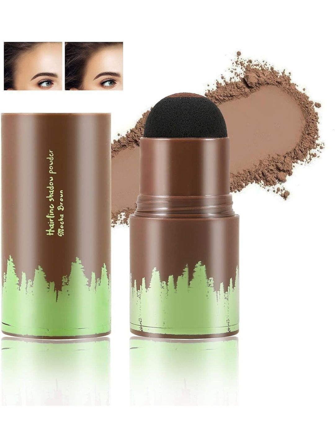 KHEJDO Hair Shading Powder - 24 g - Brown-picture-16
