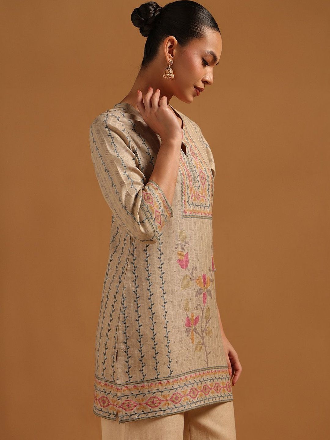 Soch Linen Printed Ethnic Tunic-picture-33