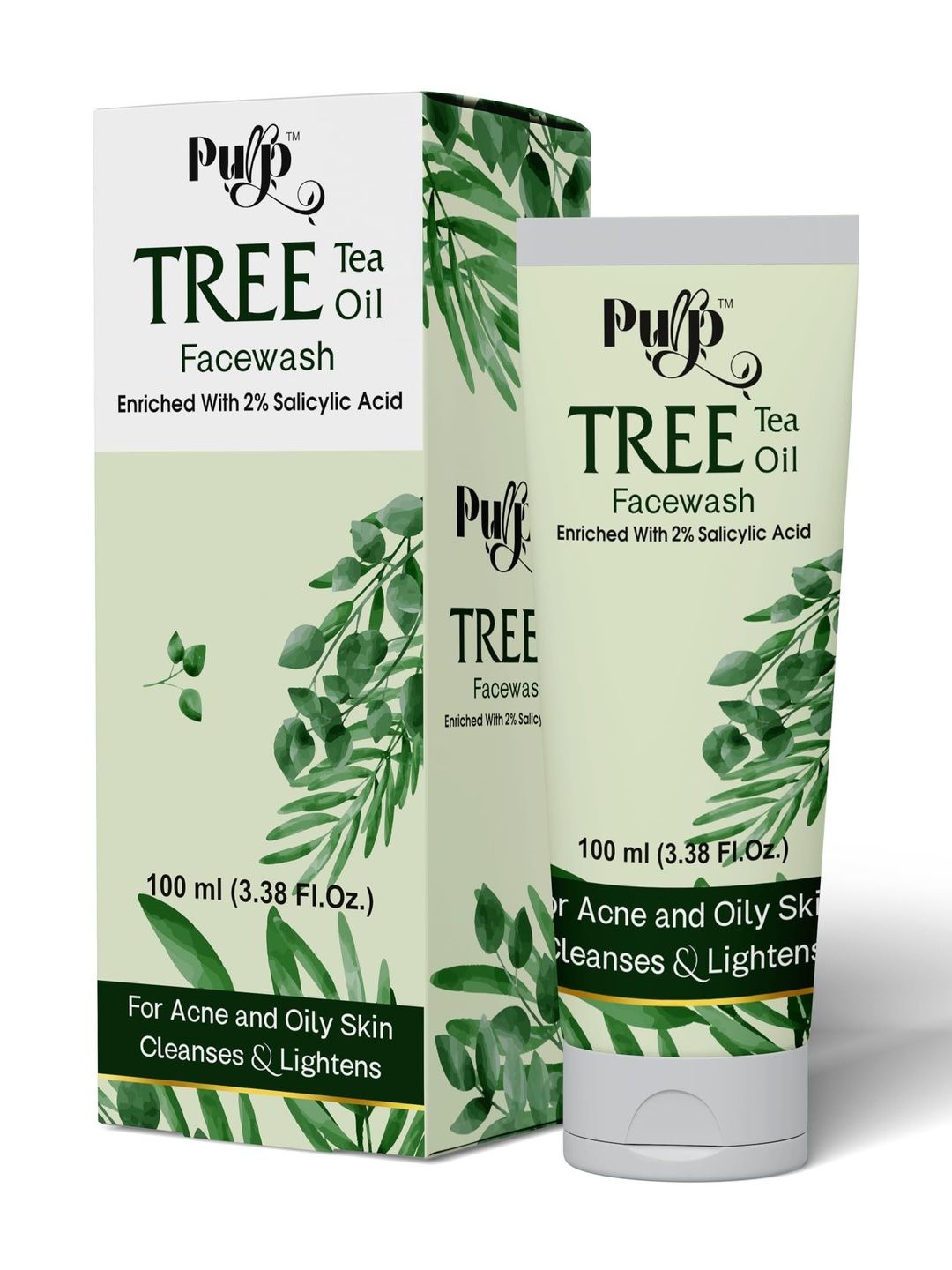 Purp Tree Tea Oil Facewash With 2% Salicylic Acid - 100 ml-image-11