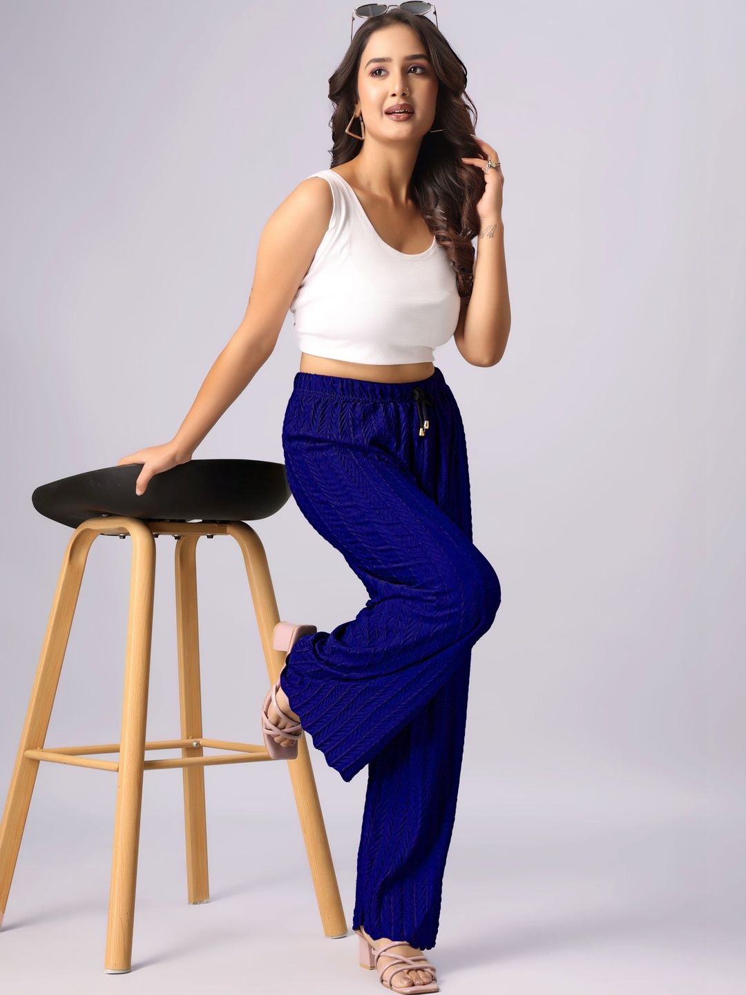 Tijarat Women Knitted Palazzos-picture-25