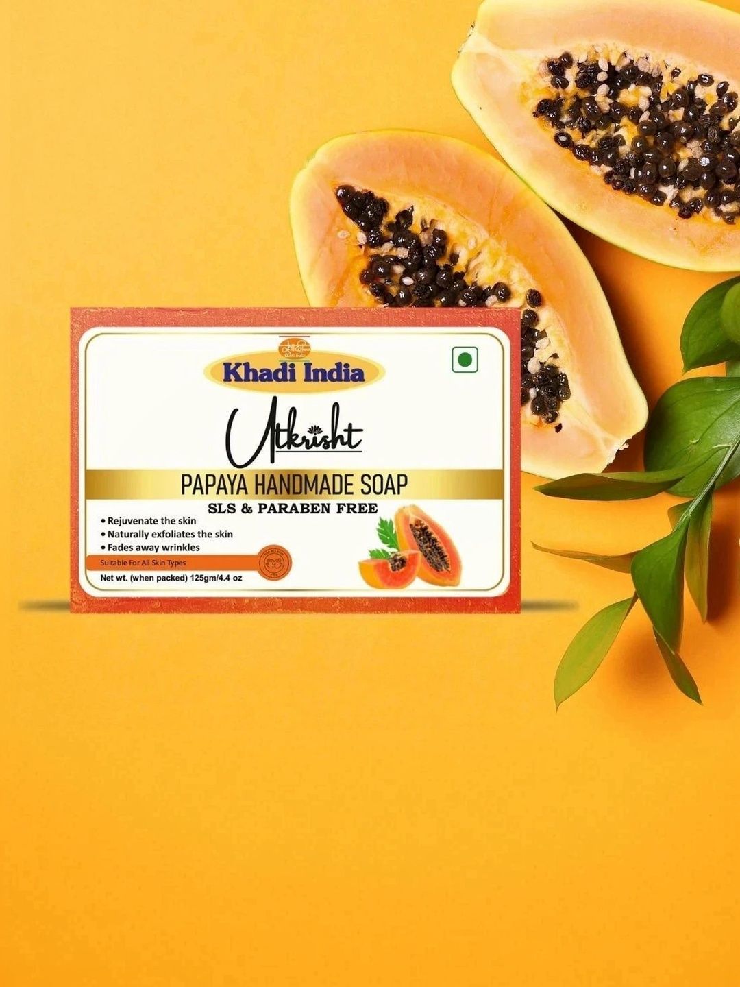 Utkrisht Papaya Bathing Soap - 125 g-image-34
