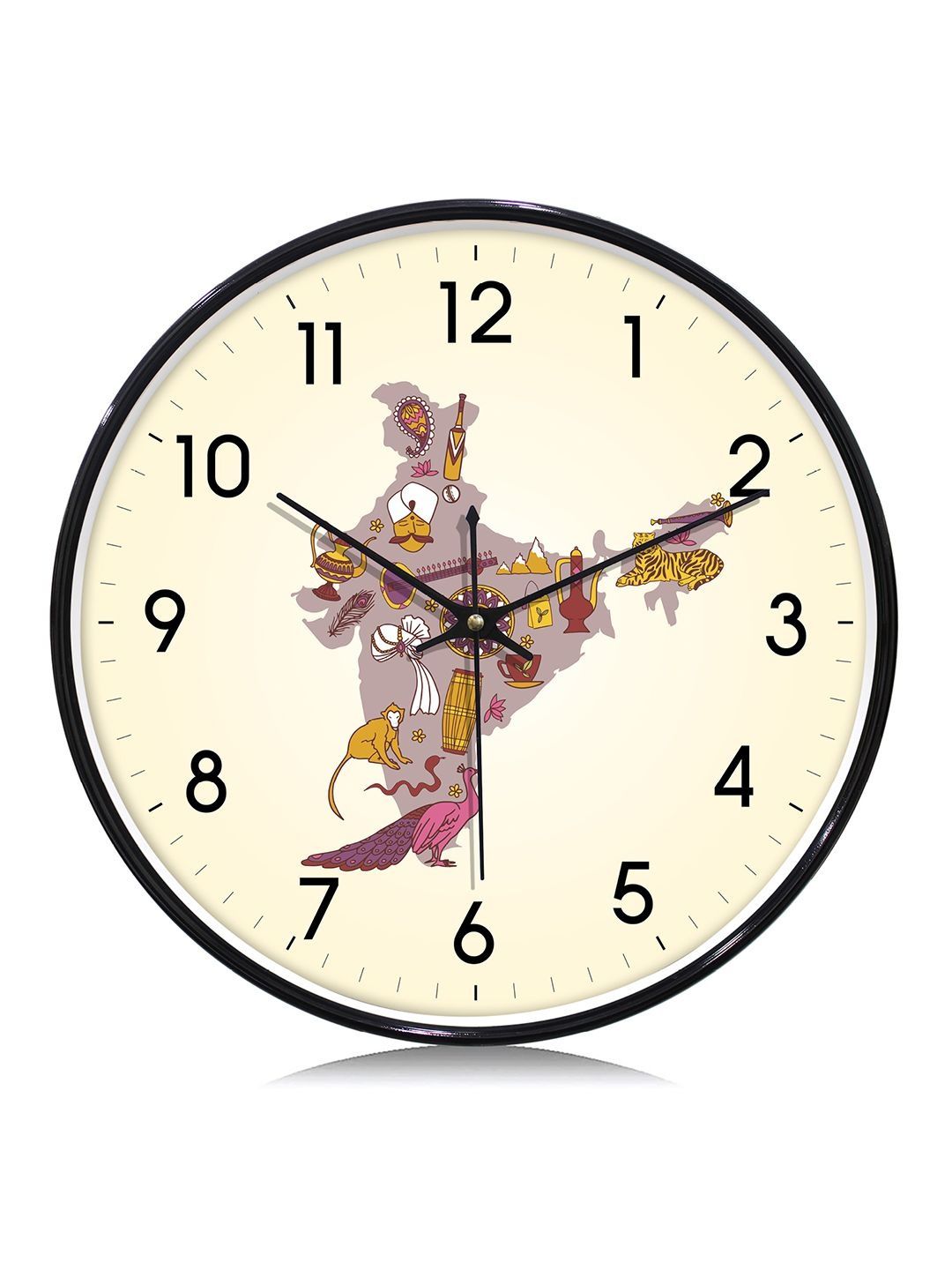 RANDOM Black Printed Wall Clock-picture-38