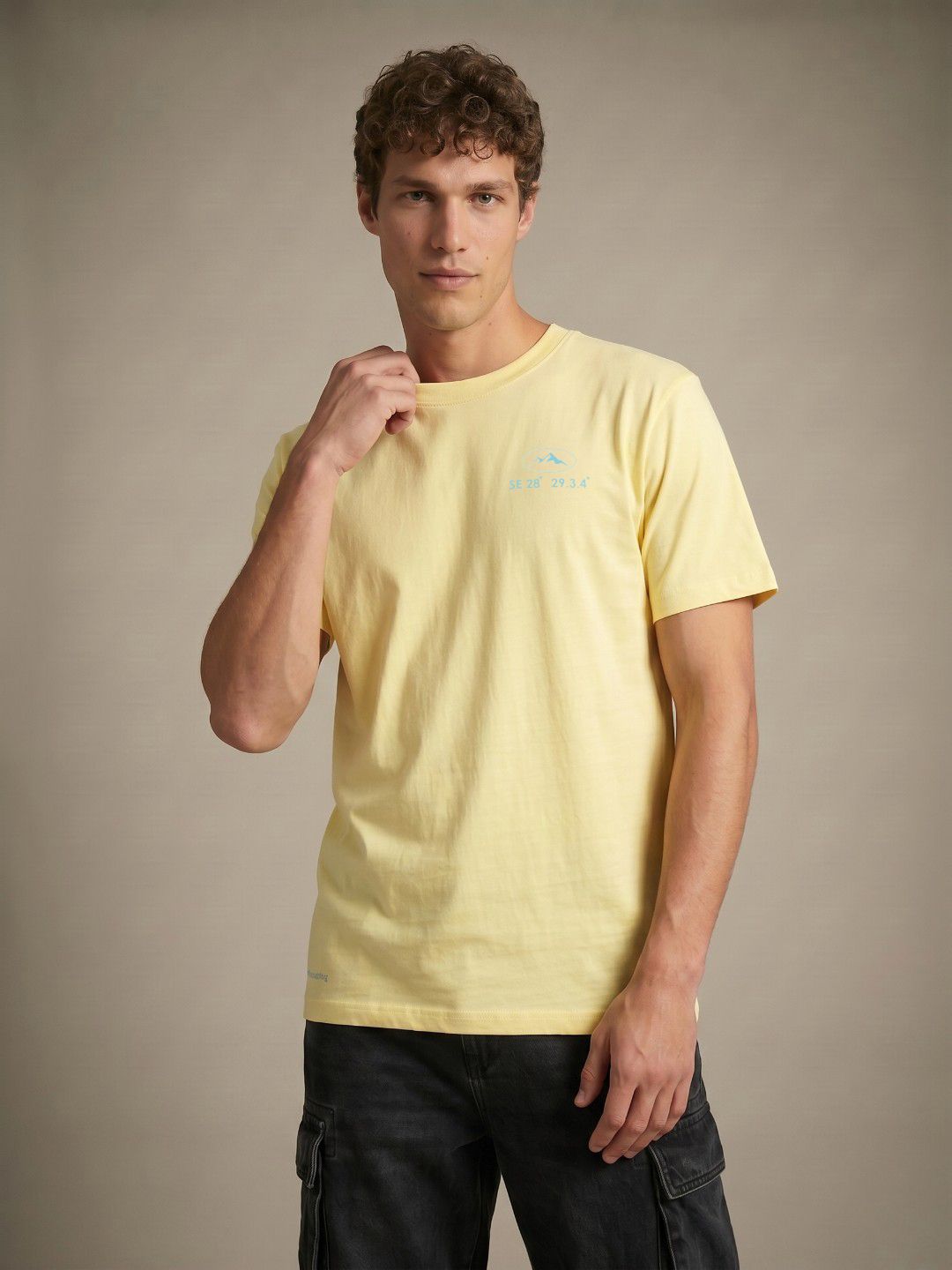 glitchez Round Neck Knitted T-shirt-image-8