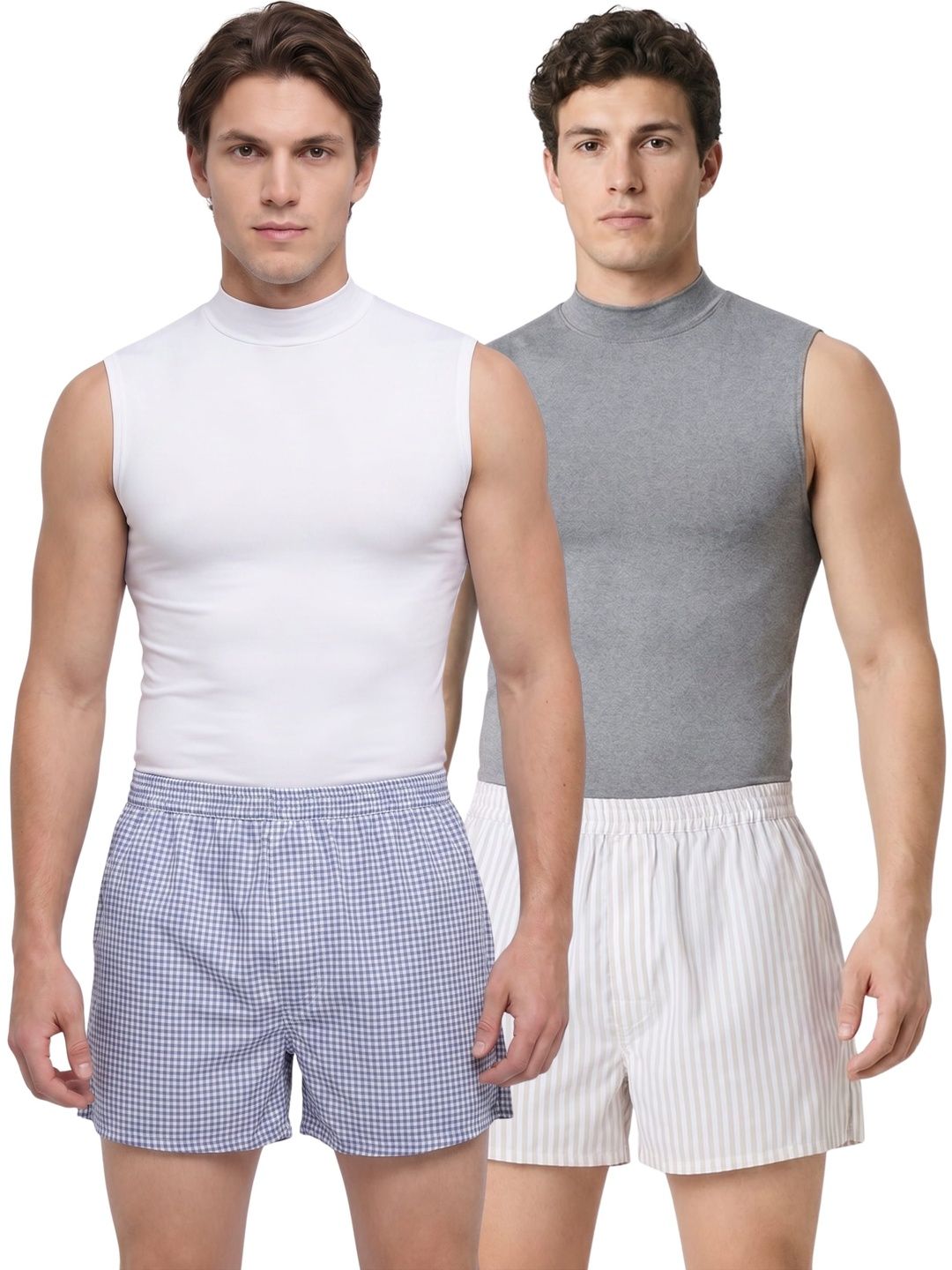 VASTRADO Pack Of 2 Printed Cotton Boxers-picture-46