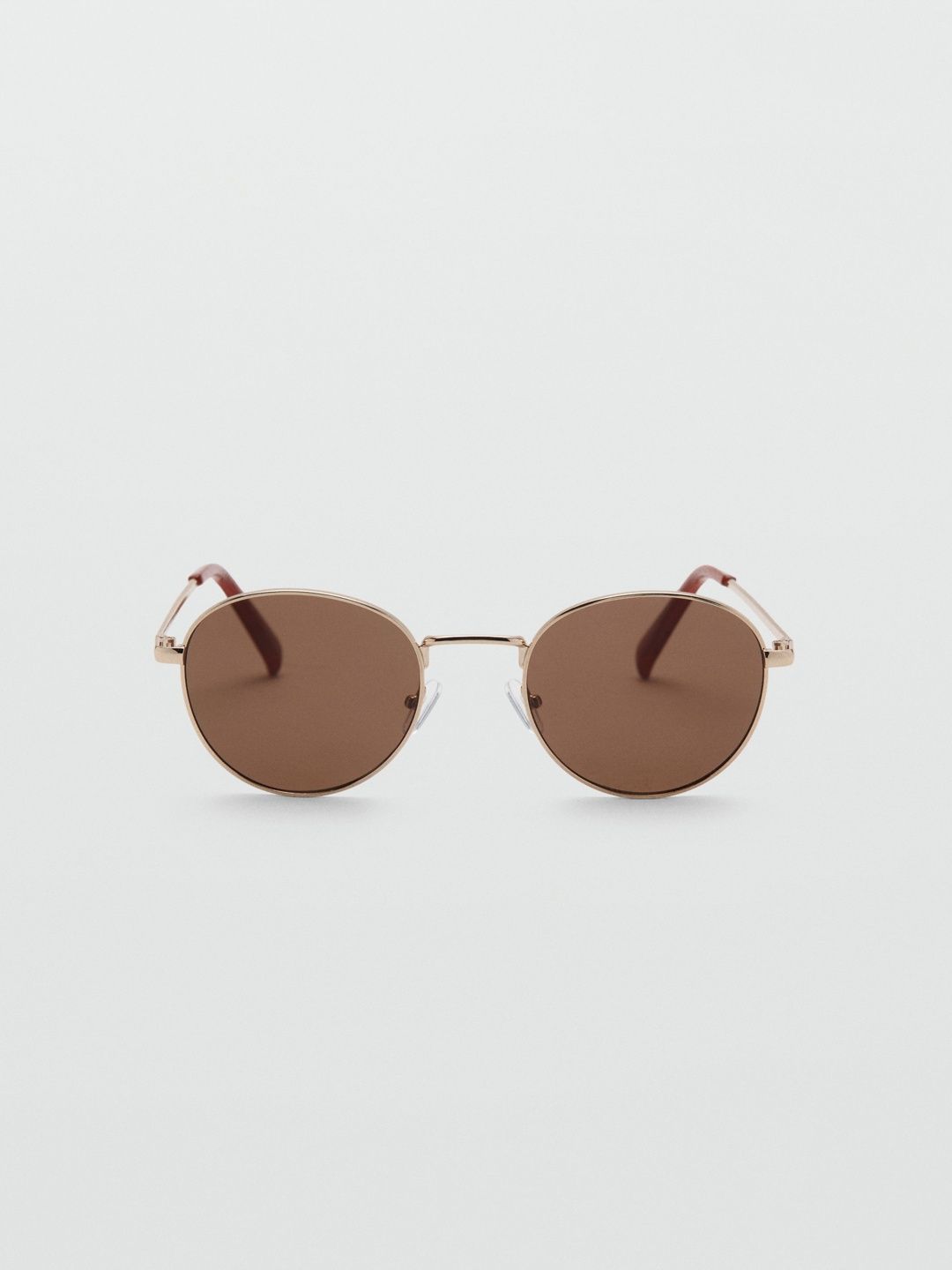 MANGO Women Brown Lens Round Sunglasses-image-29