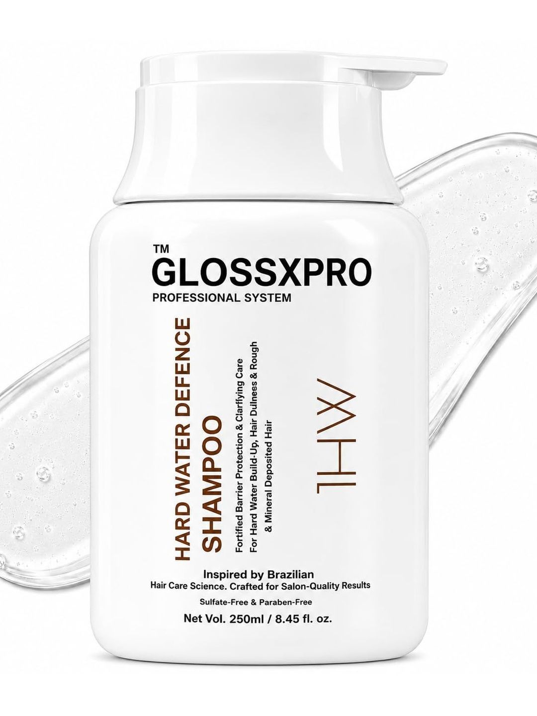 GLOSS X PRO Hard Water Defence Shampoo - 250 ml-image-1