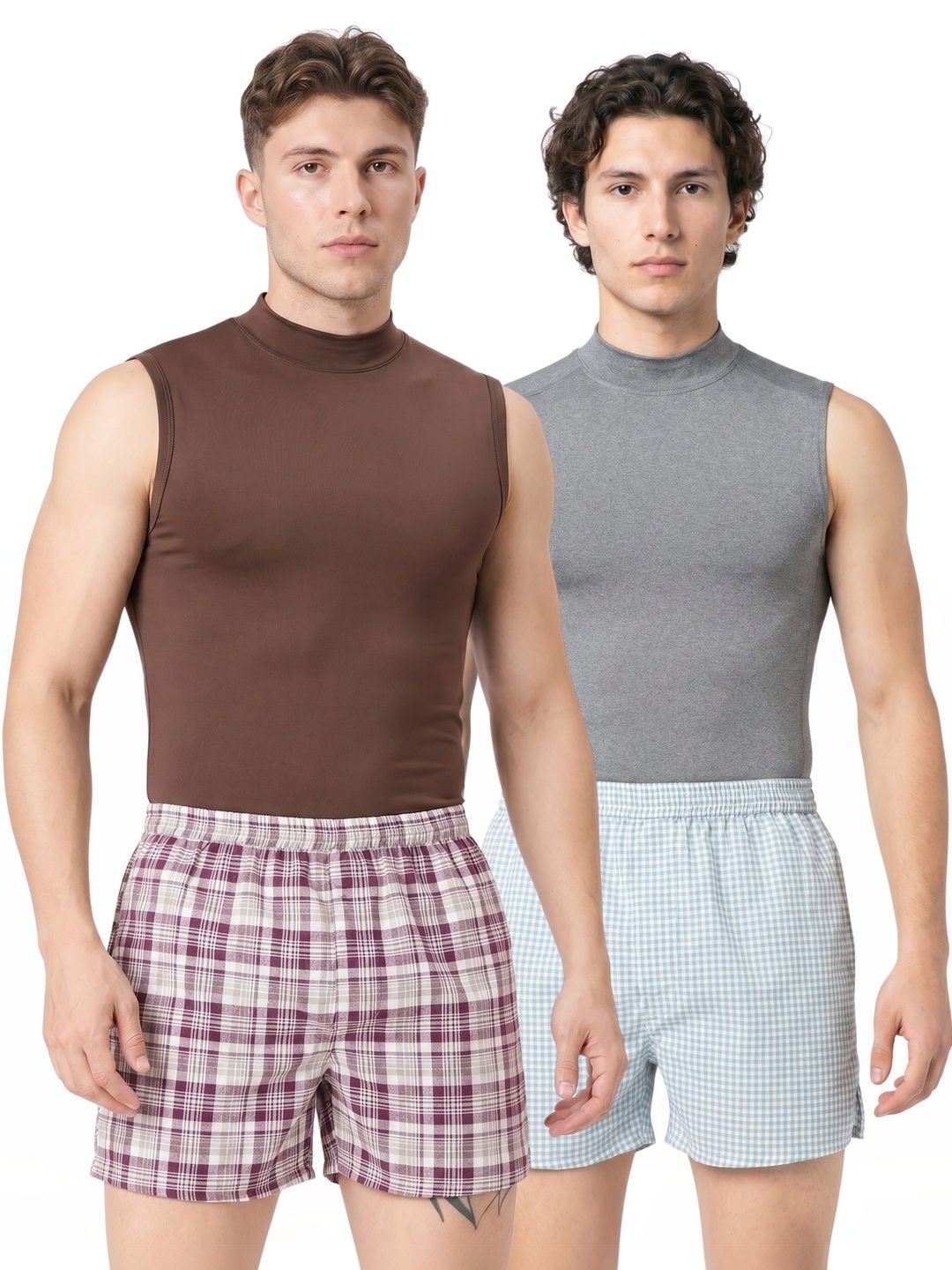VASTRADO Pack Of 2 Printed Cotton Boxers-picture-23
