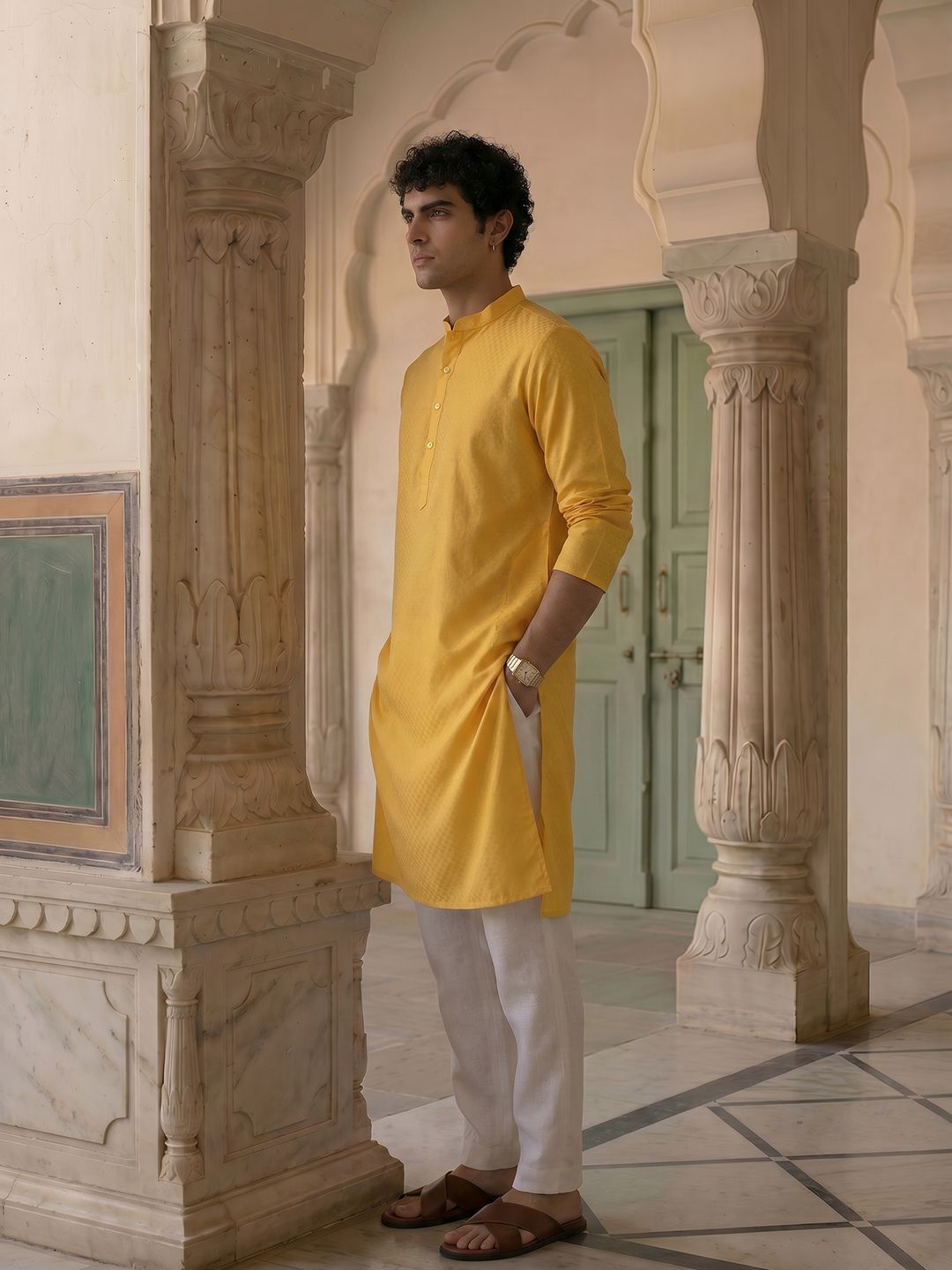 Anouk Self Design Textured Kurta-picture-39