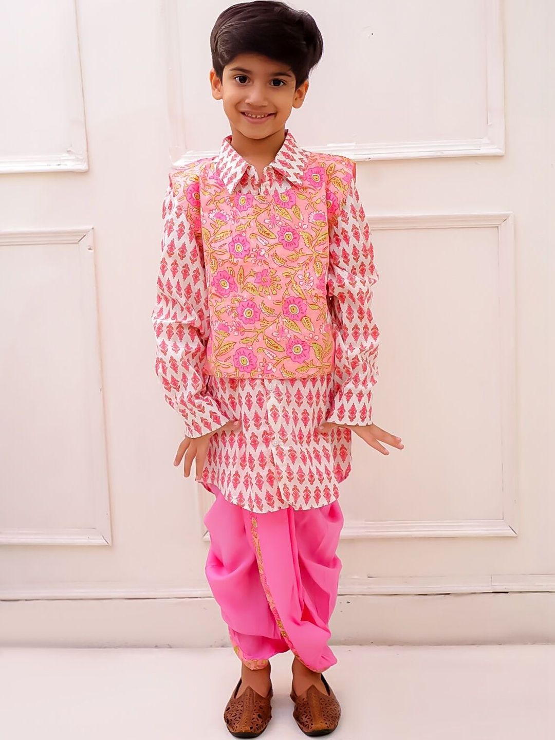 Twisha Boys Printed Dhoti Pants-picture-14