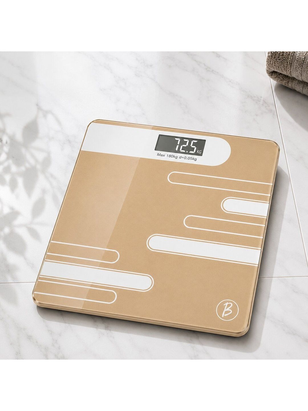 BTfash Brown Abstract Glass Bathroom Accessories-image-38
