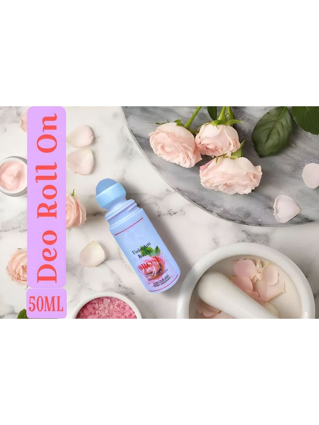 ShopCircuit Rose Underarm Roll On For Odor Control - 50 ml-image-24