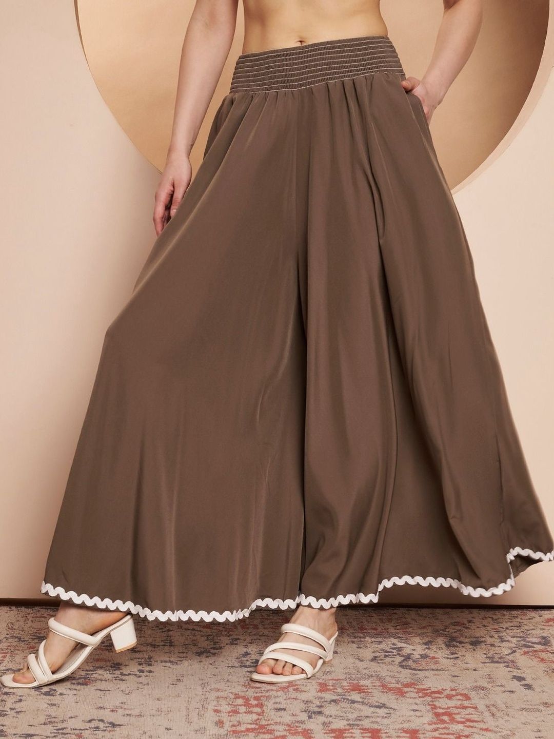 LookShine Women Flared Palazzos-picture-23