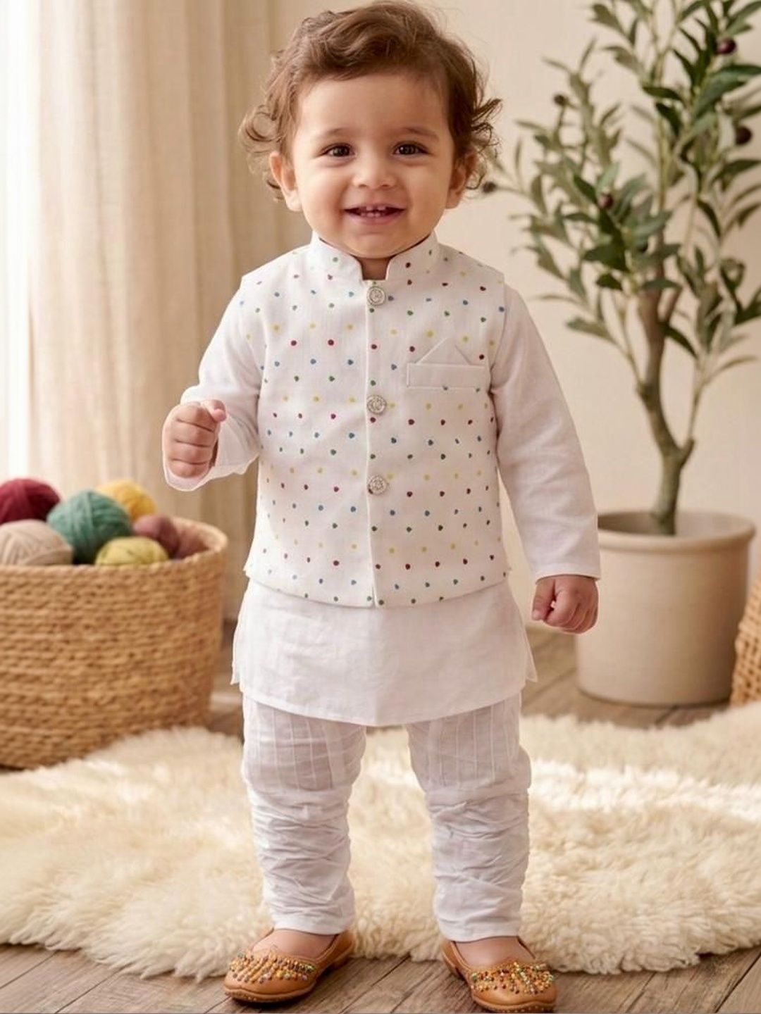 NEW GEN Girls Regular Kurta with Pyjamas-picture-41