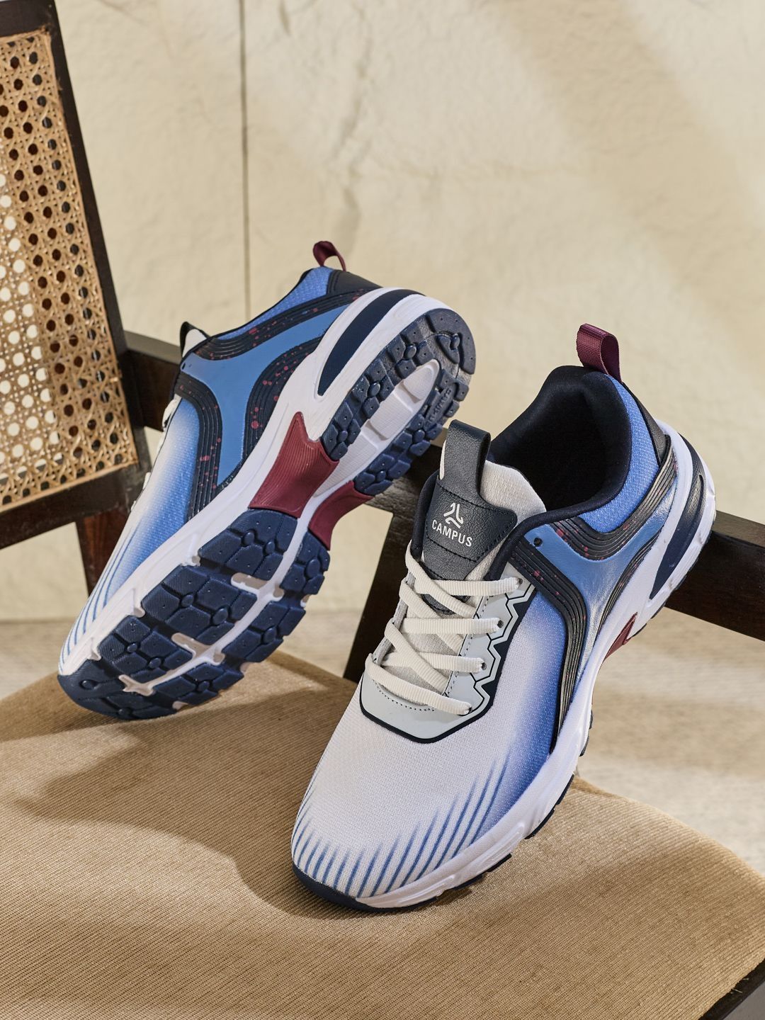 Campus Men Mesh Running Shoes-picture-22