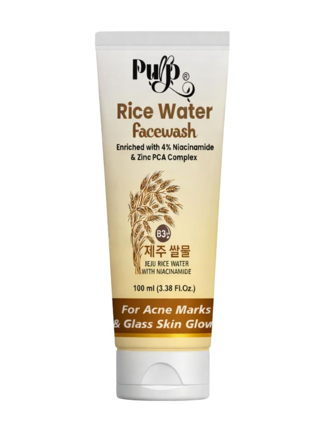 Purp Rice Water Face Wash For Acne Marks & Glass Skin Glow - 100 ml-image-10