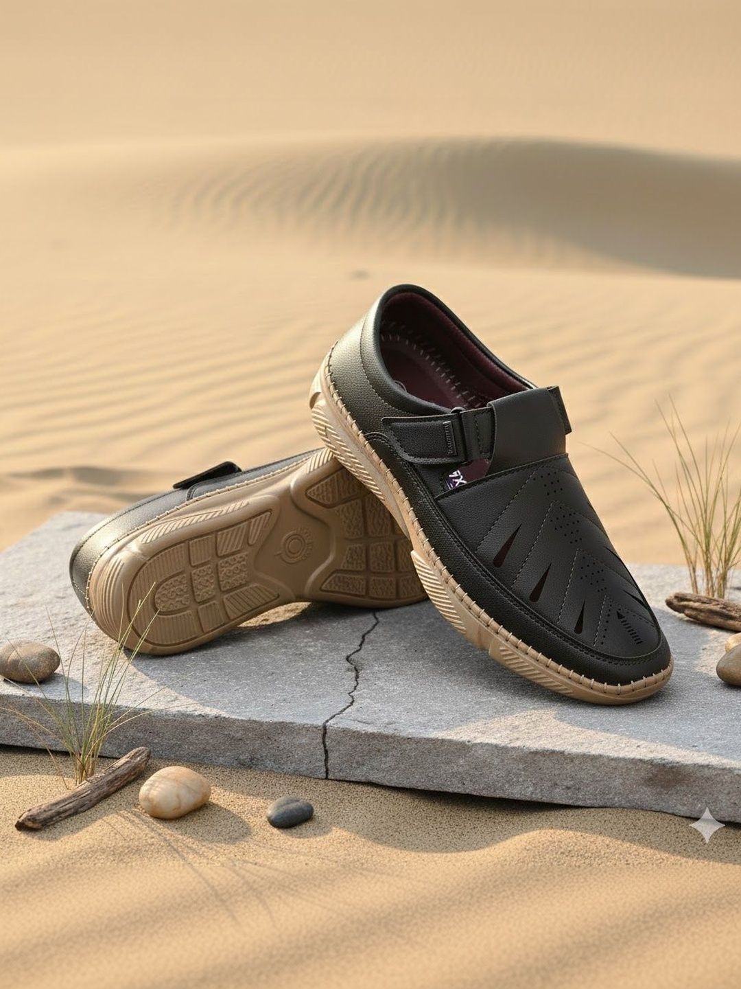 HERE&NOW Men Shoe-Style Sandals-image-44