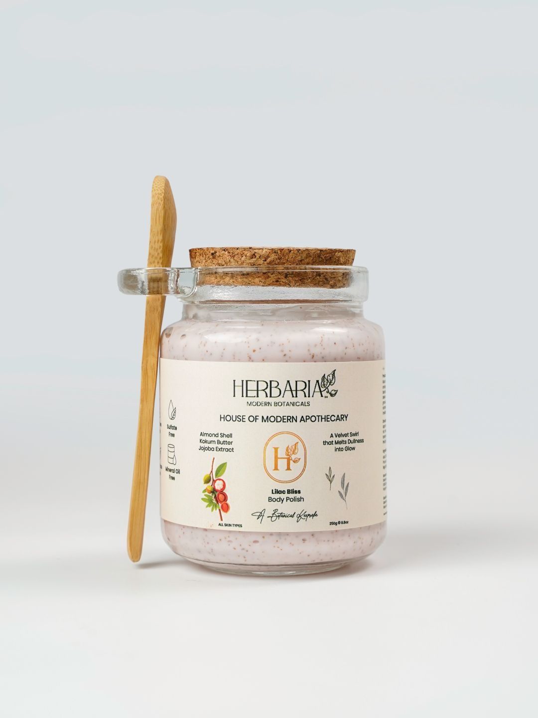 Herbaria Modern Botanicals Lilac Bliss Body Polish - 250 g-picture-14