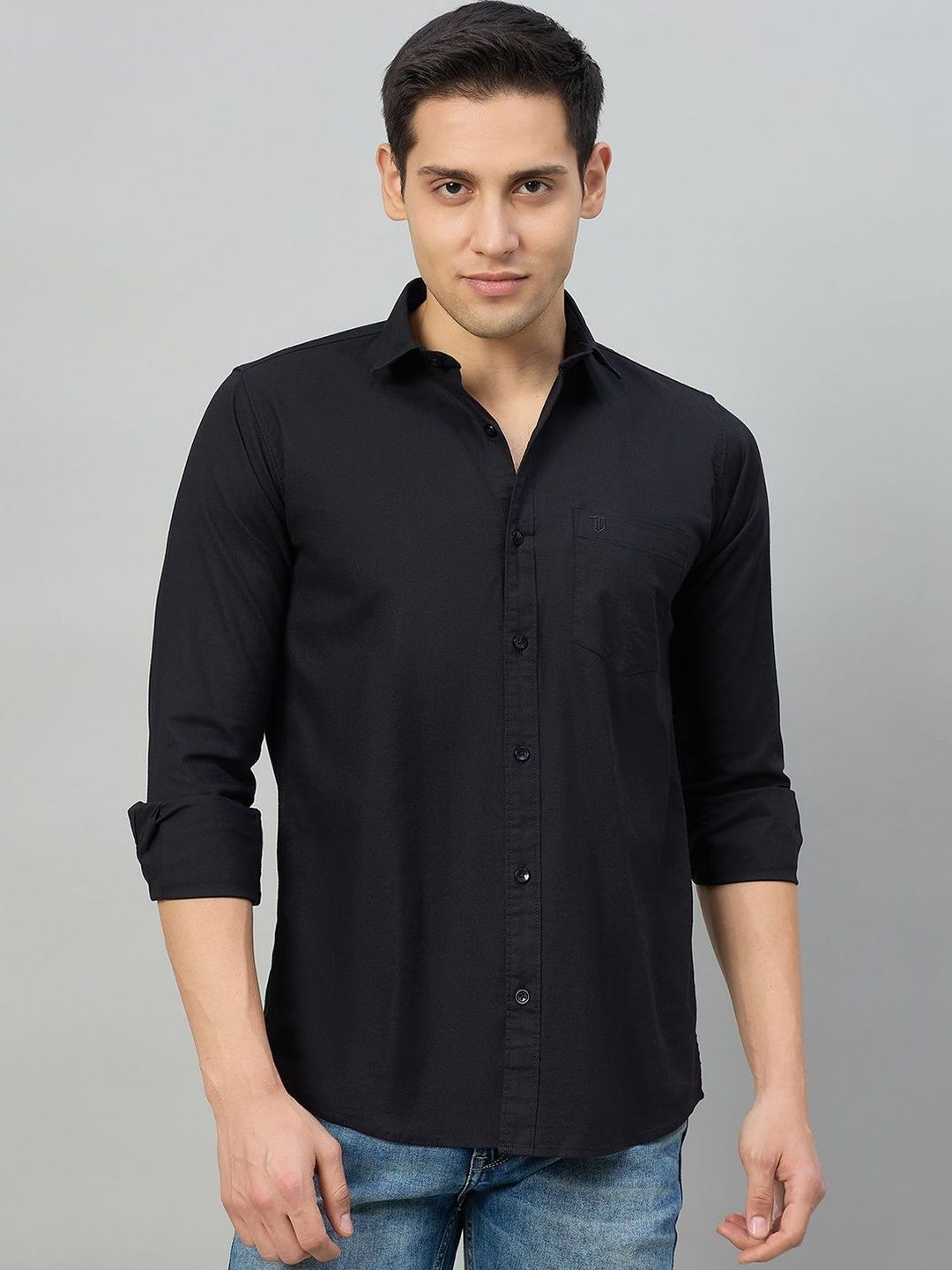 Duke Men Slim Fit Casual Shirt-image-39