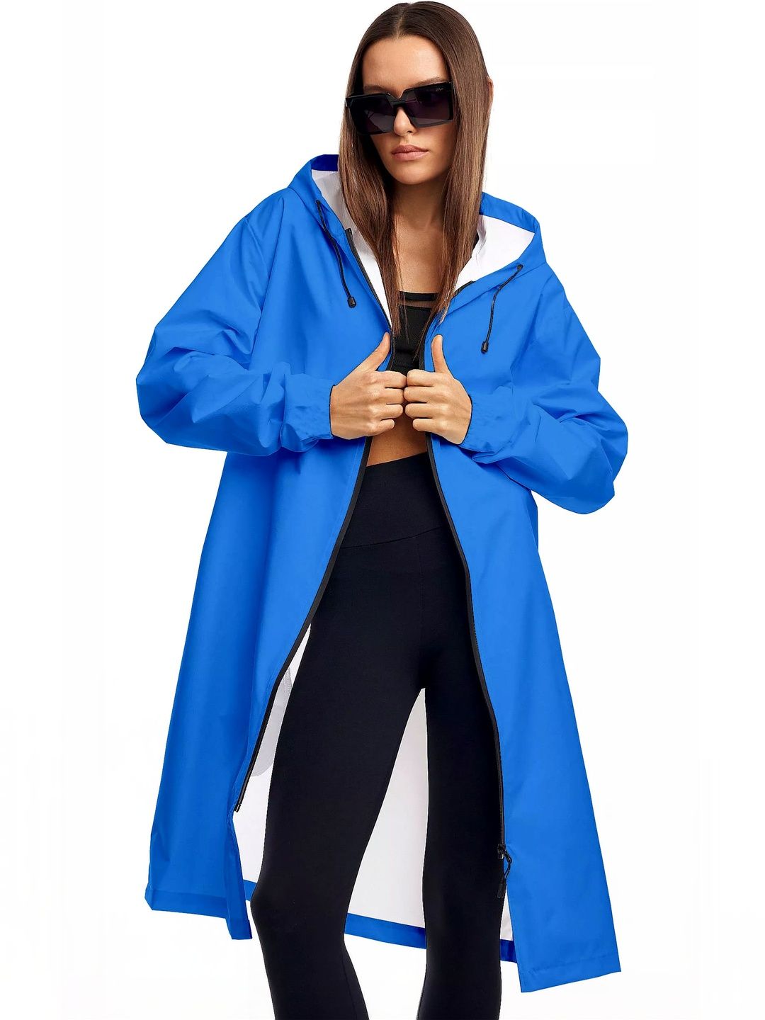 CAMISON Hooded Waterproof Reversible Raincoat-picture-36