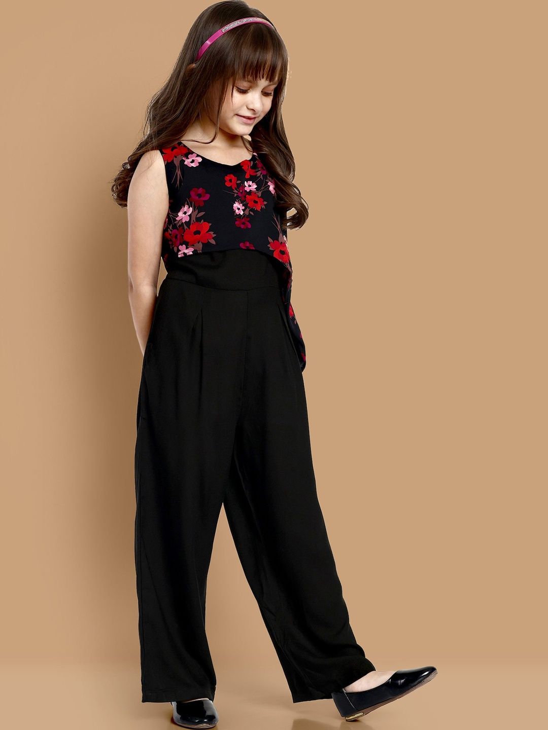 Lazy Shark Girls Printed Basic Jumpsuit-picture-31