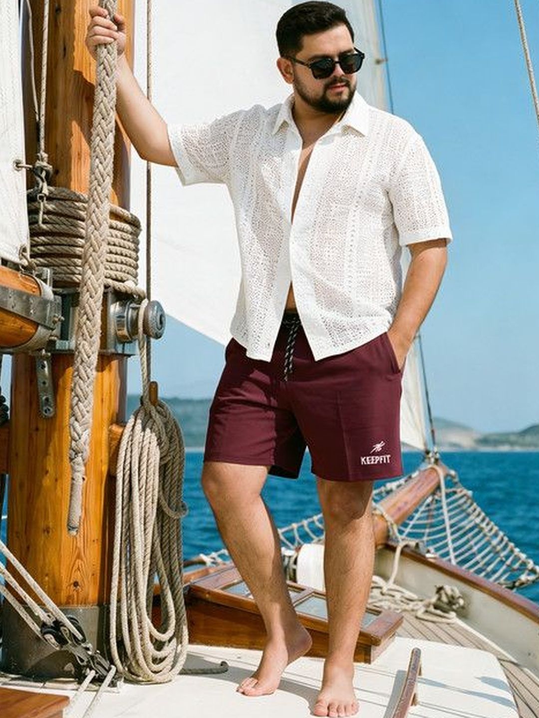 Keepfit Men Swim Shorts Swim Bottoms-picture-44