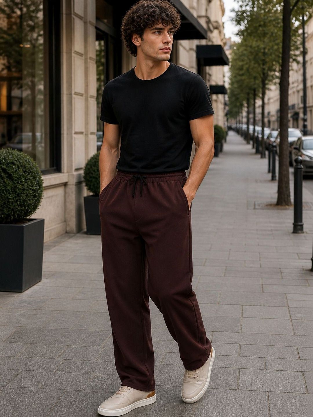 R.Code by The Roadster Life Co. Men Regular Fit Track Pants