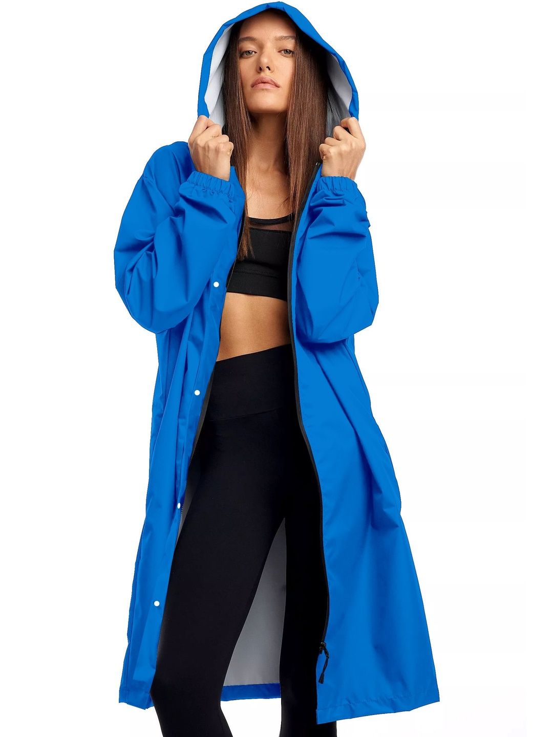 CAMISON Hooded Waterproof Reversible Raincoat-picture-28