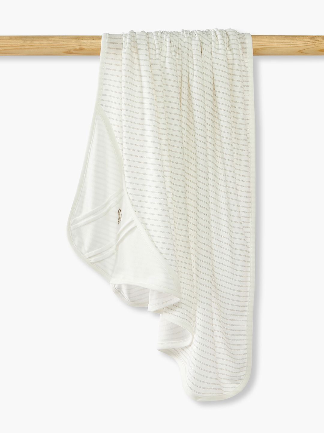 Giggles by Babyshop Beige Striped Blanket-image-11