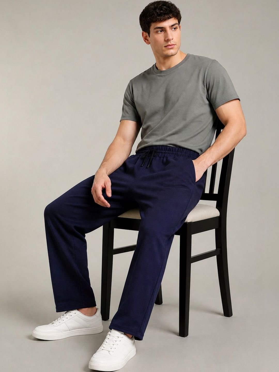 R.Code by The Roadster Life Co. Men Regular Fit Track Pants