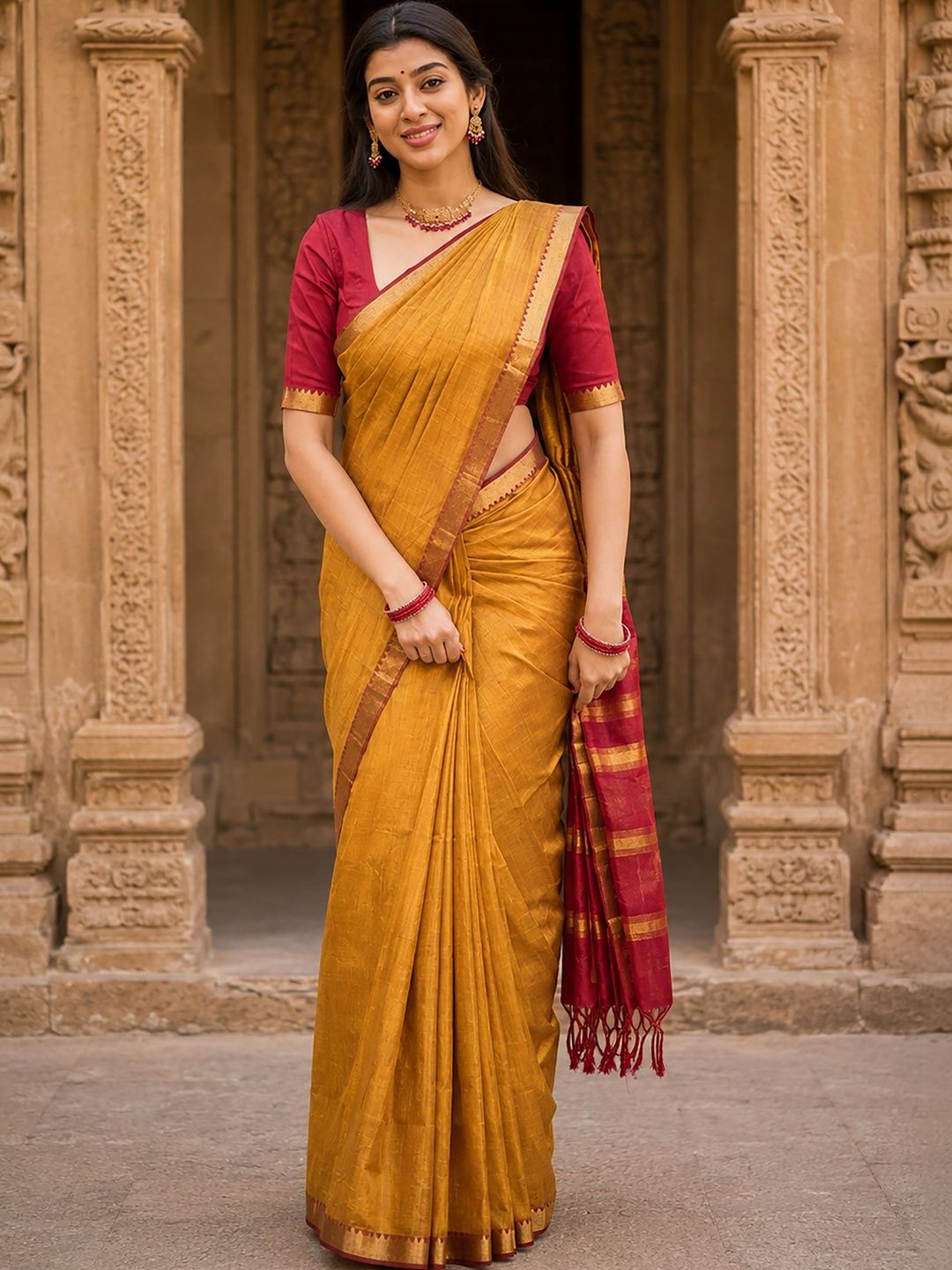 Dhaaga Ghar Designer Kanjeevaram Saree-picture-42