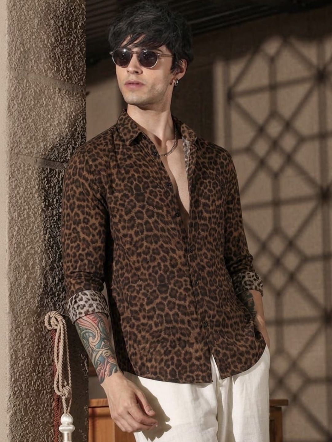 Metronaut Men Comfort Animal Printed Casual Shirt-picture-35