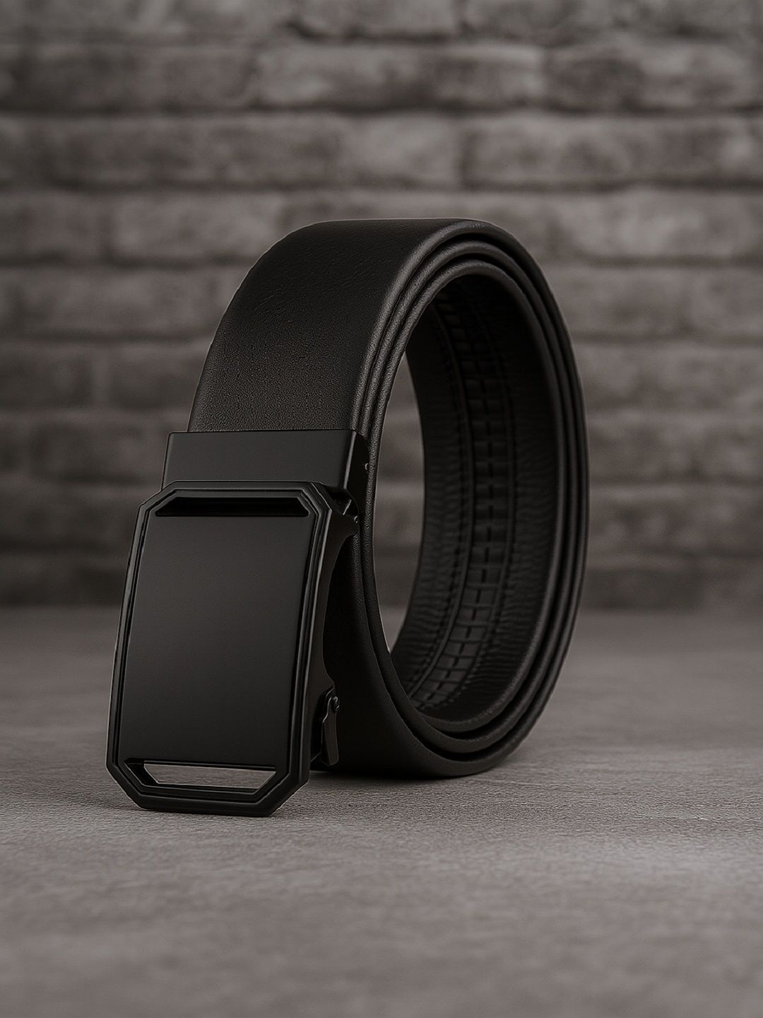 Roadster Men Textured Leather Formal Belt-picture-40