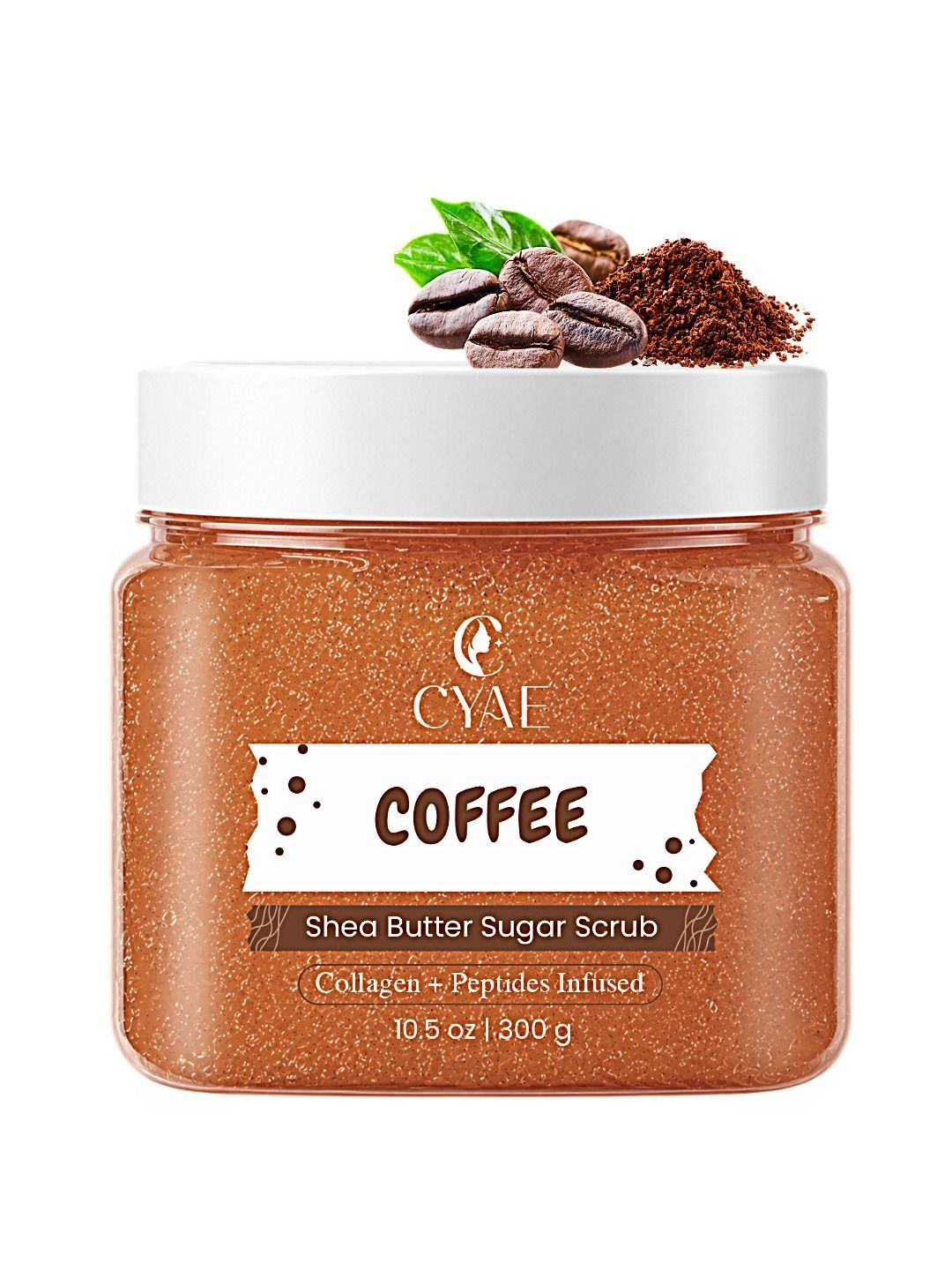 Cyae Coffee Sugar Body Scrub - 300 g-picture-4