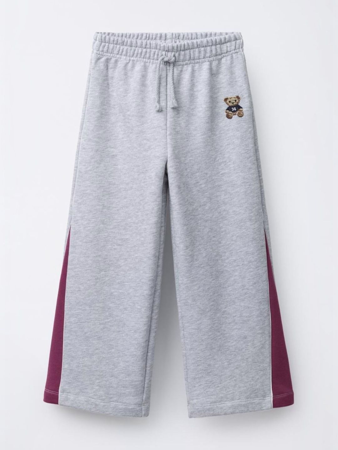 Alan Jones Girls Regular Fit Brand Logo Training Track Pants-picture-40