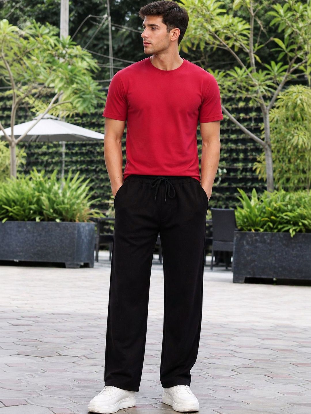 R.Code by The Roadster Life Co. Men Regular Fit Track Pants