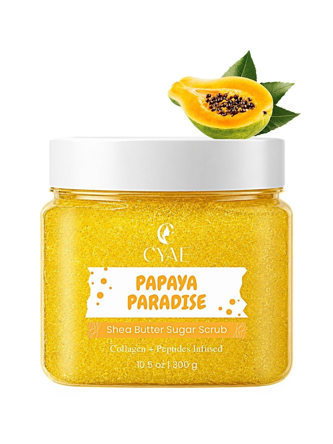 Cyae Papaya Paradise Sugar Body Scrub - 300 g-picture-13