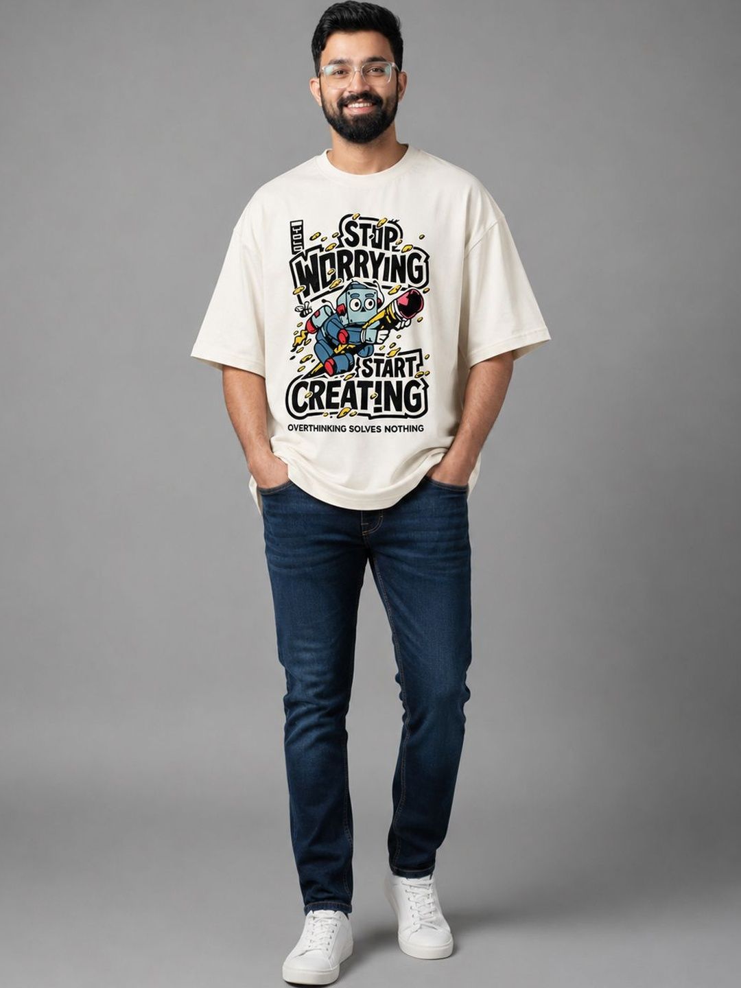 HERE&NOW Men Printed T-shirt-picture-38