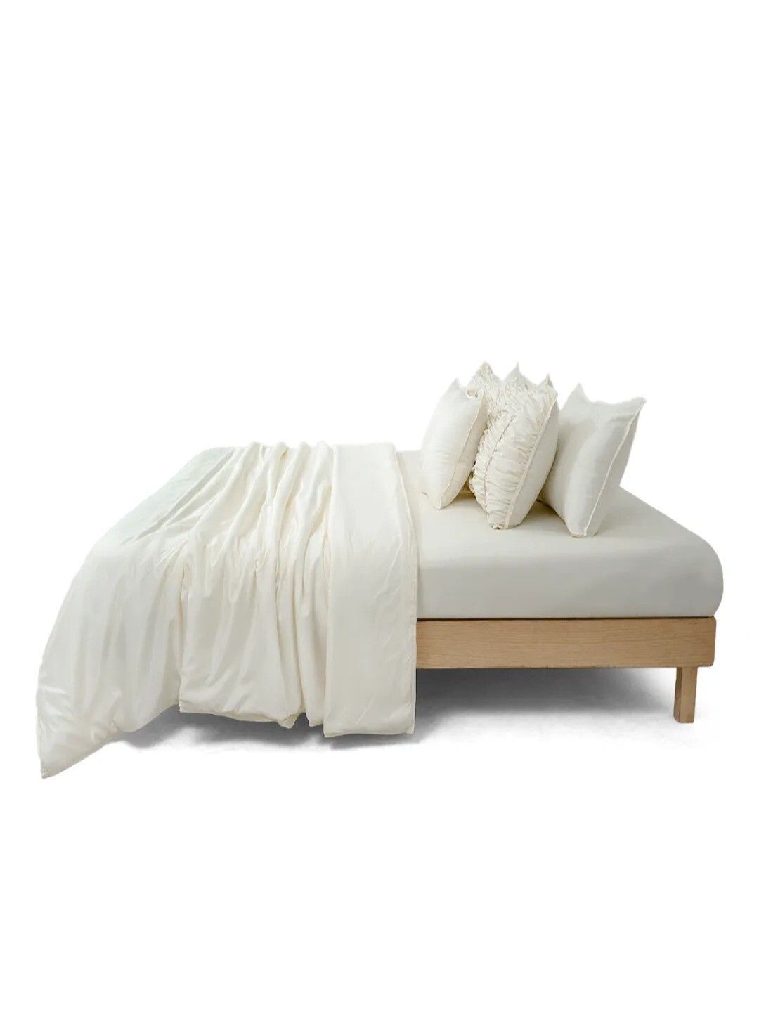 Zarf Cream-Coloured & White Solid Other 8 Piece Single Superfine Bedding Set-picture-32