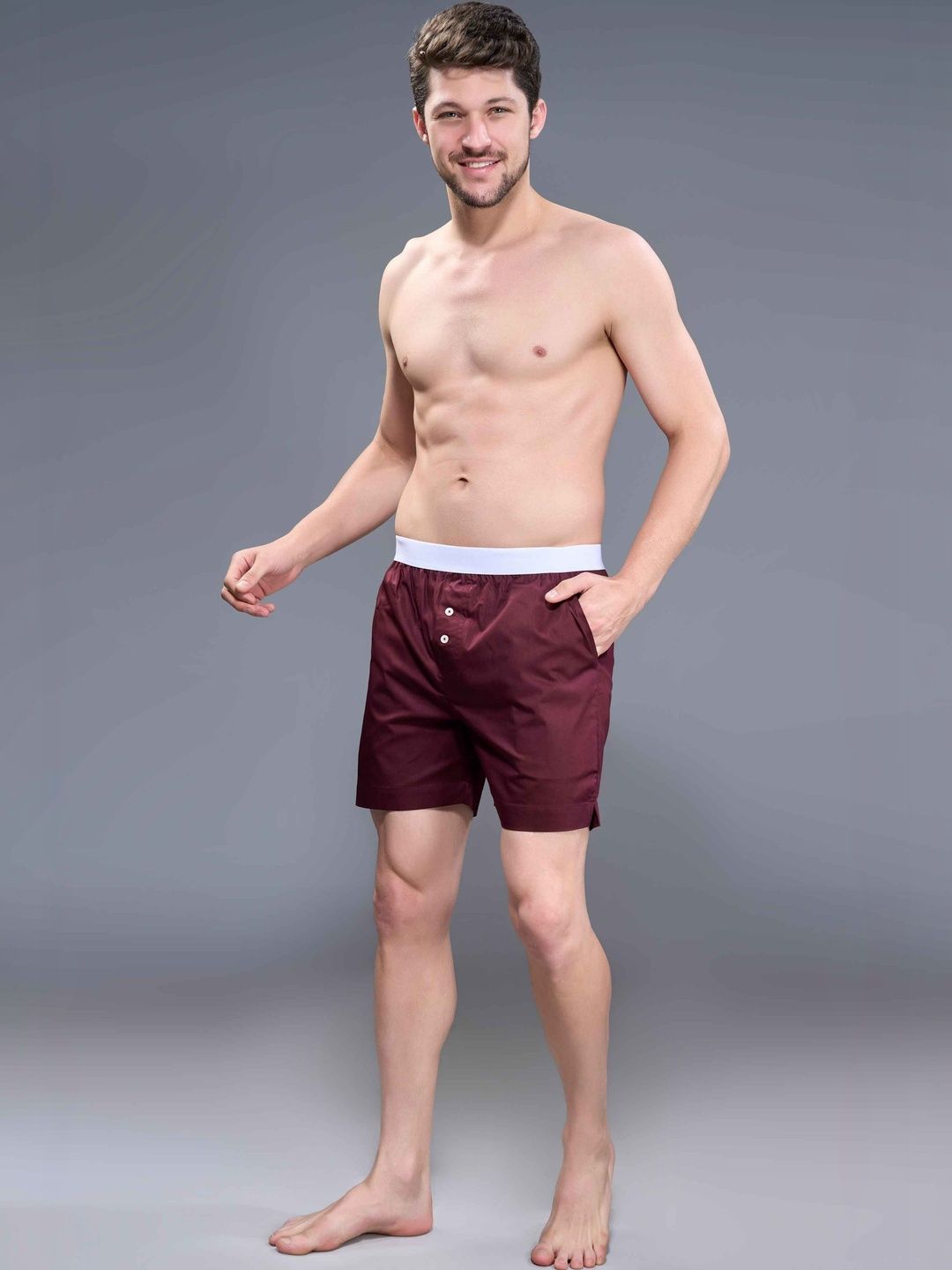 MAXZONE Men Cotton Boxers-picture-26