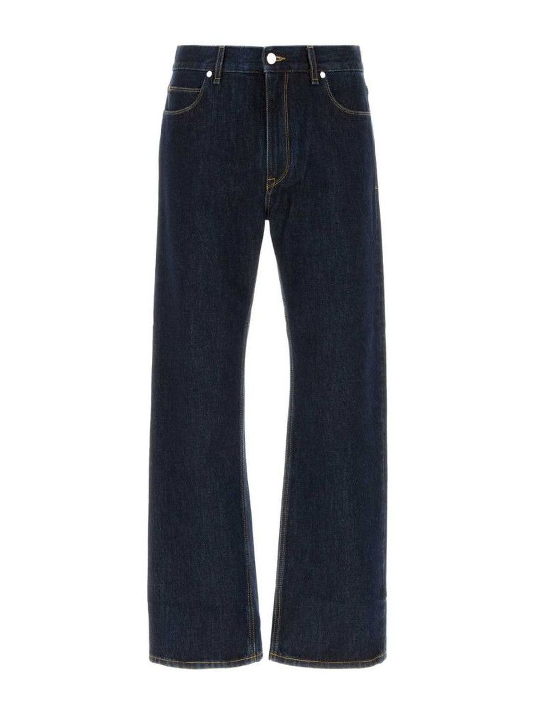 fendi Navy Blue Solid Jeans-picture-40