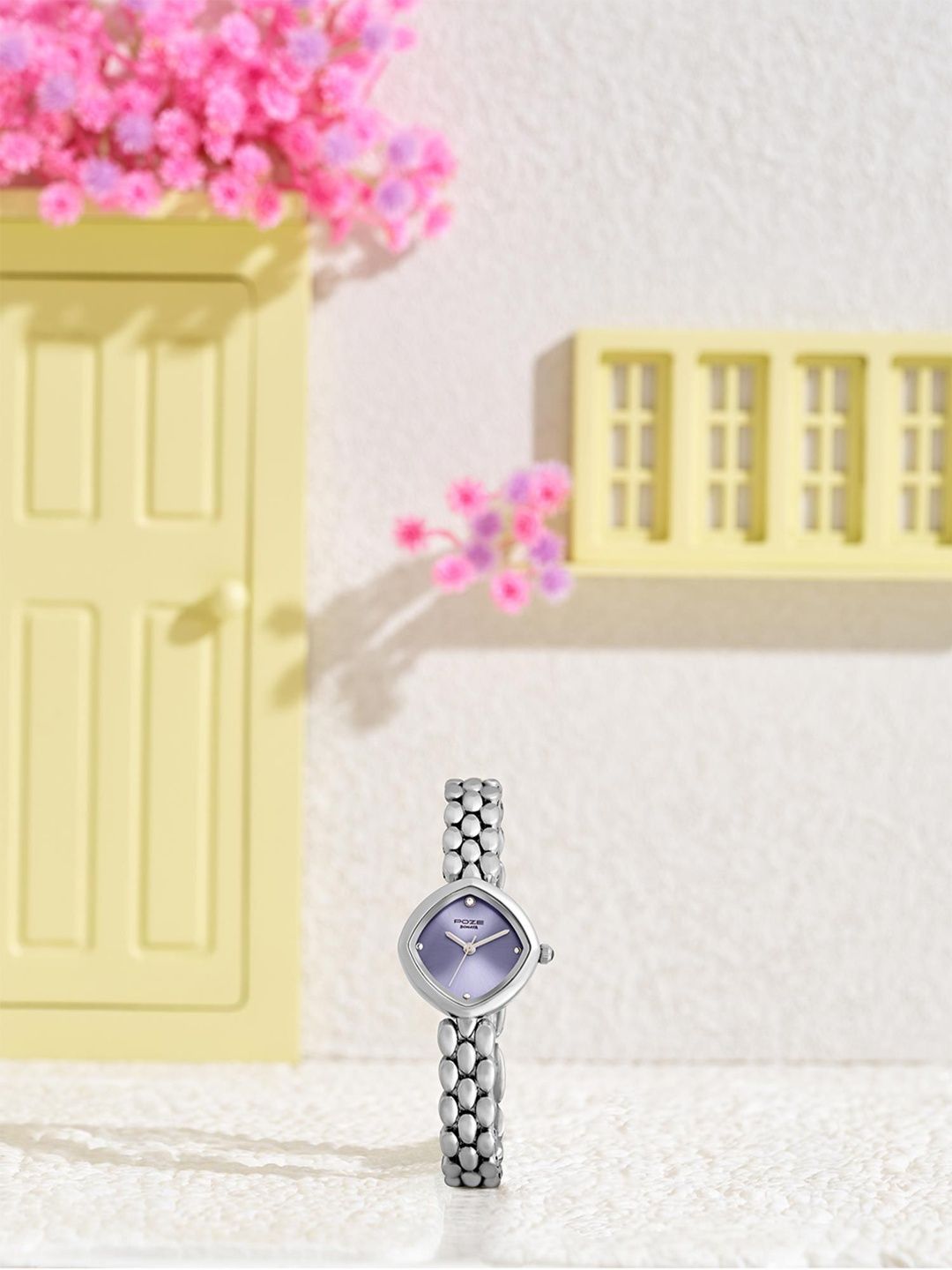 Sonata Women Dial & Stainless Steel Bracelet Style Straps Analogue Watch SP80191SM01W-picture-31
