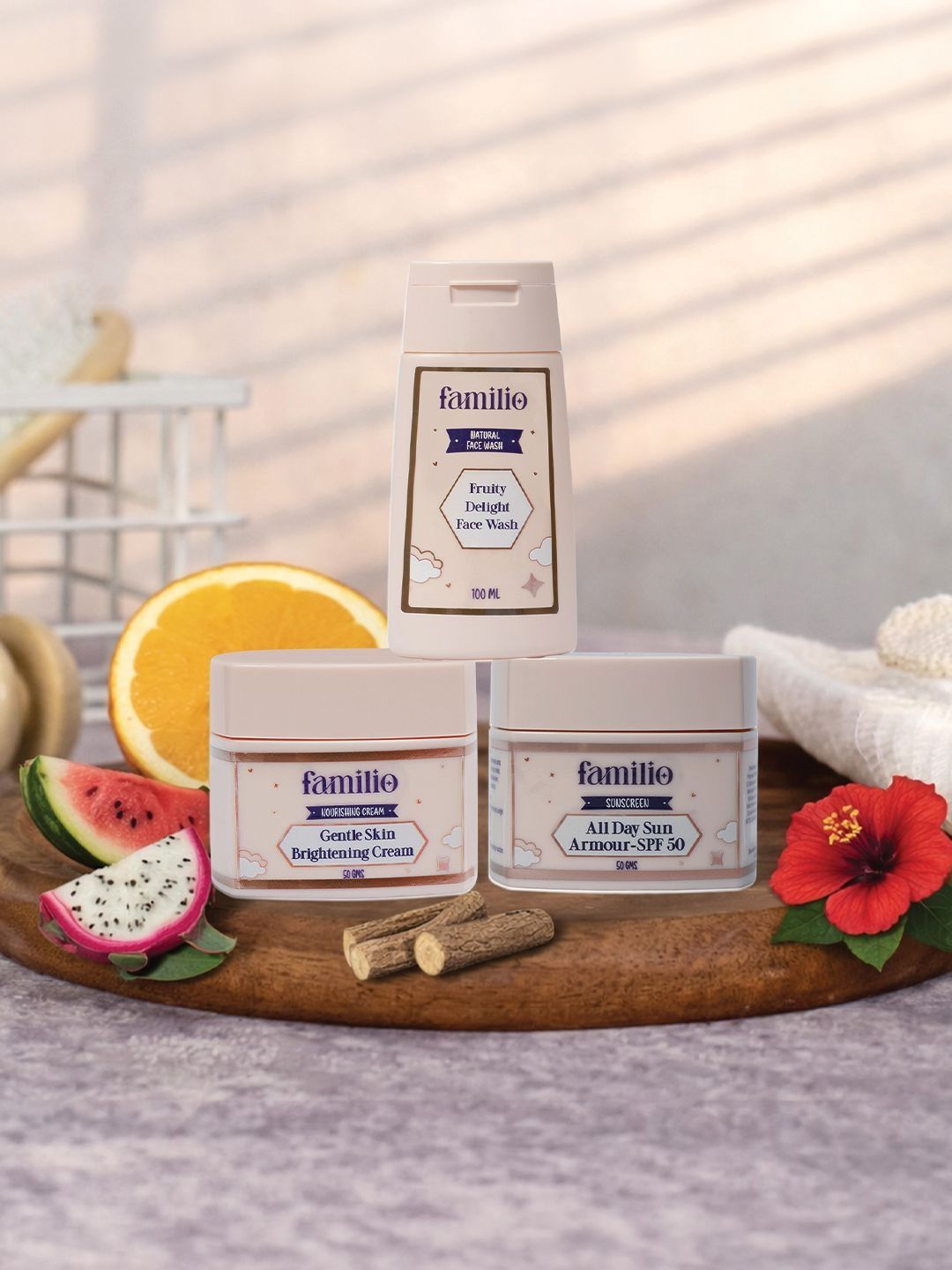 Familio Set Of 3 Sunscreen & Brightening Cream - 50 g Each & Face Wash 100 ml-picture-47