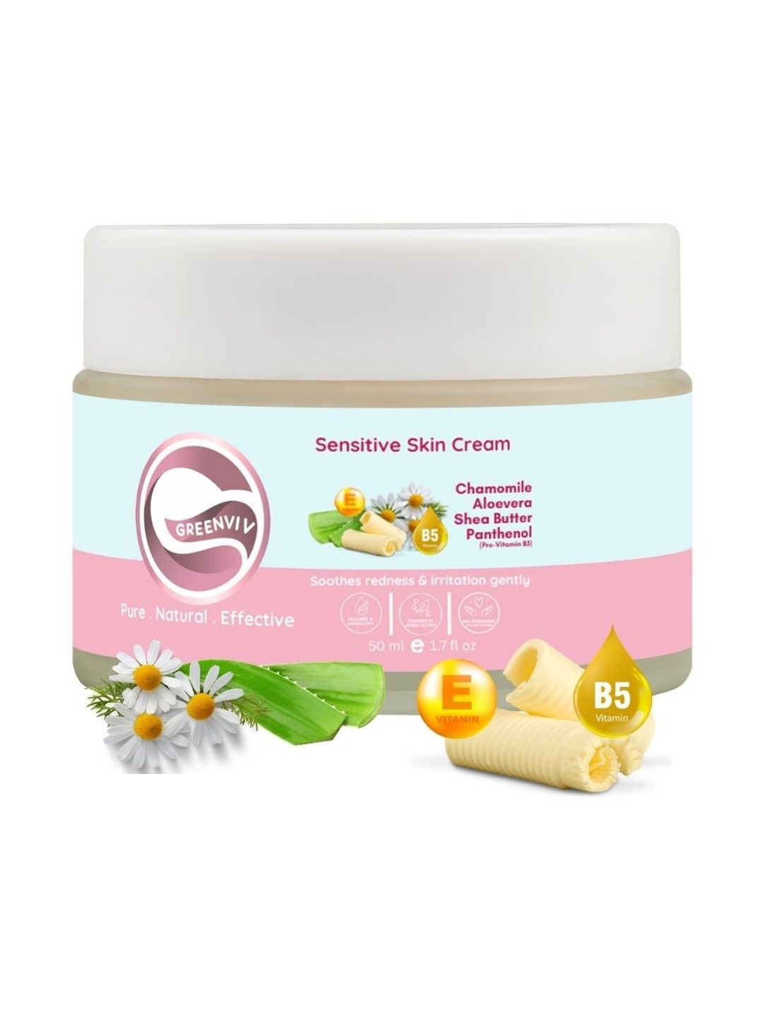 Greenviv Sensitive Skin Cream - 50 ml-image-37