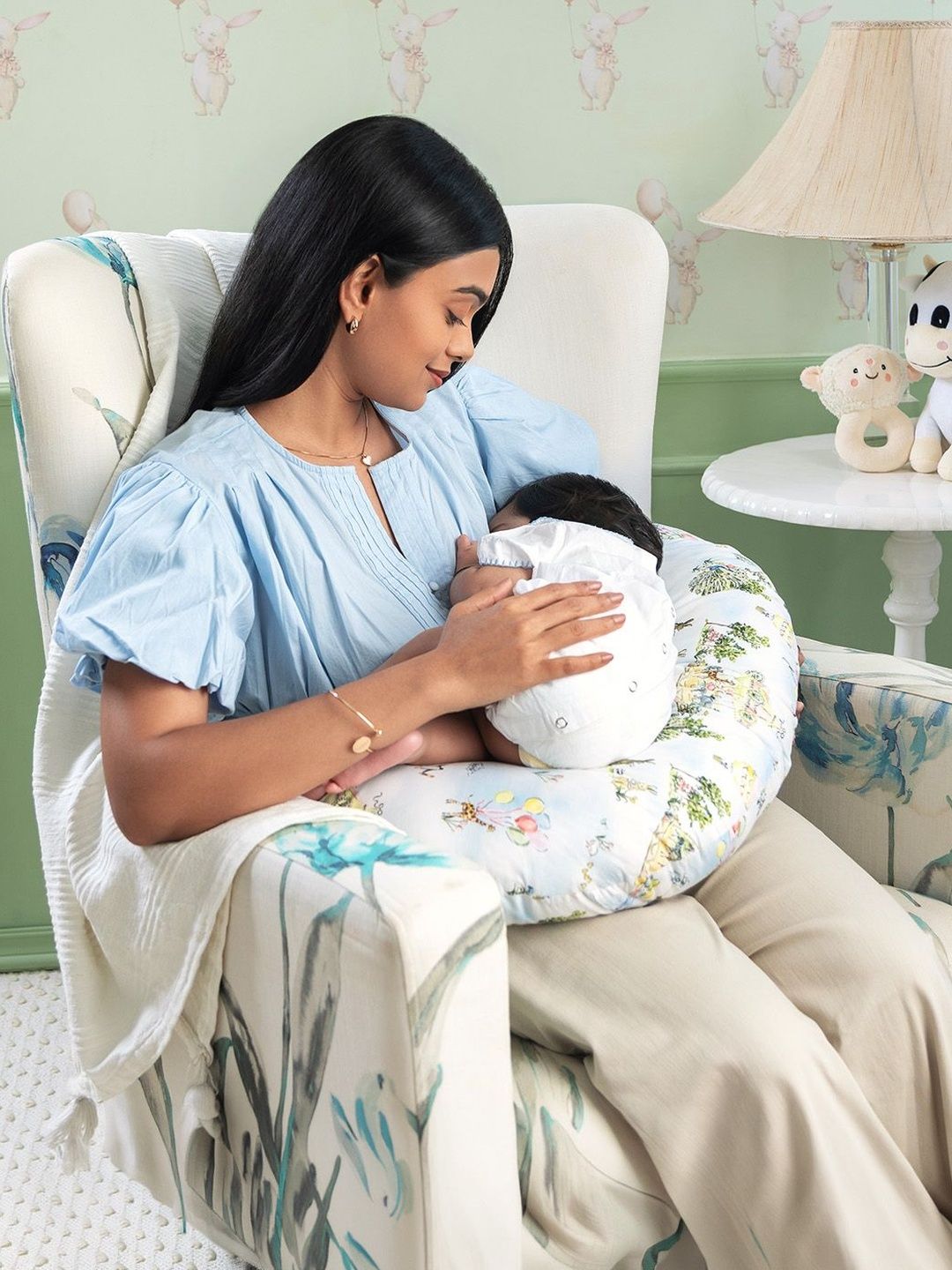 THE BABY TRUNK Multicoloured Cotton Filled Cotton Pillow-picture-53