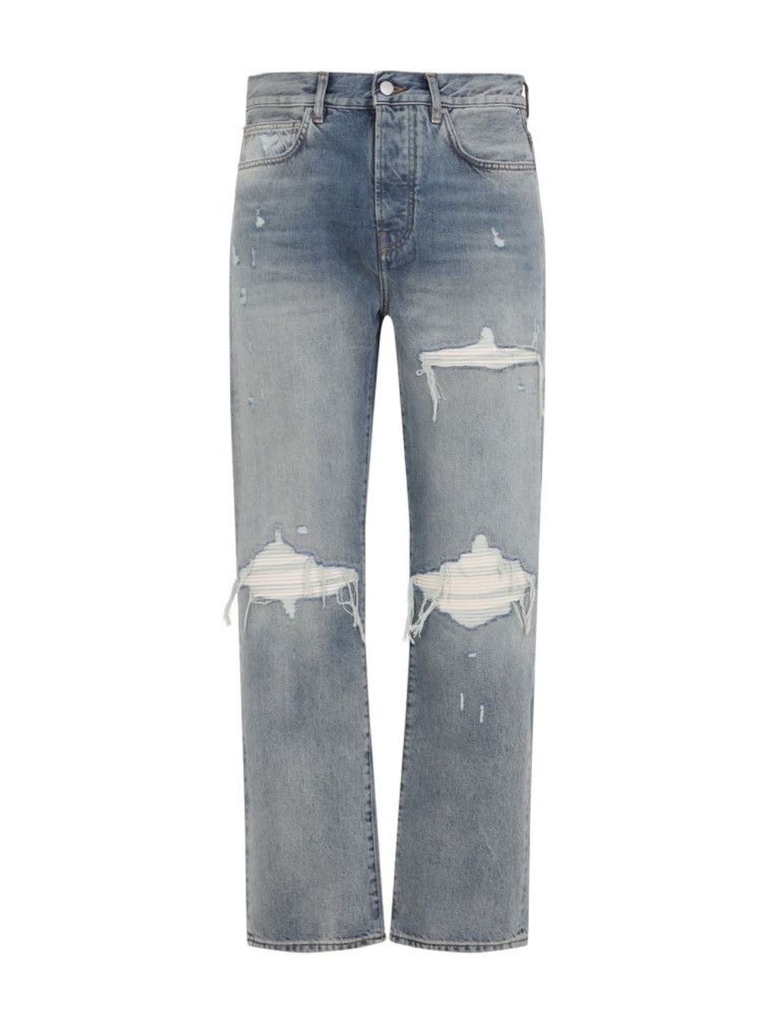 amiri Light Blue Mid Rise Jeans-picture-10